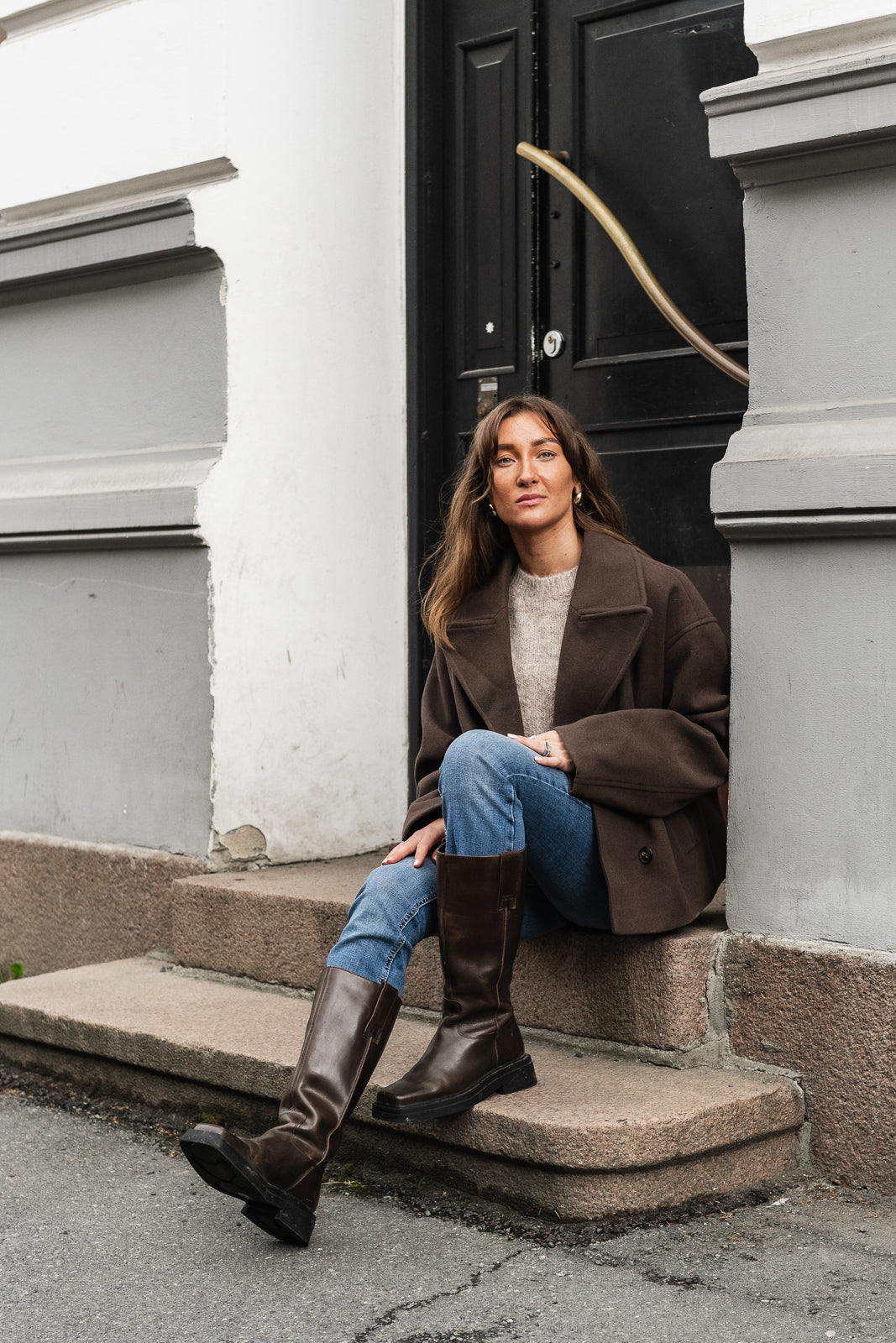 VMVINCELINE Jacket - Chocolate Brown